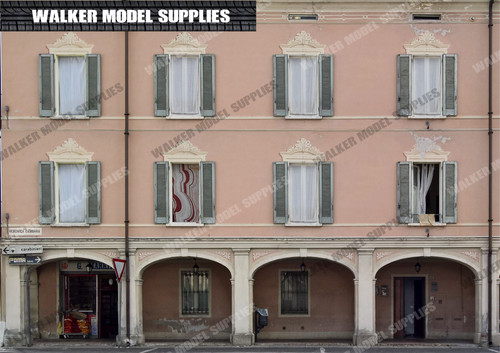 Scale vintage building - 1:43,