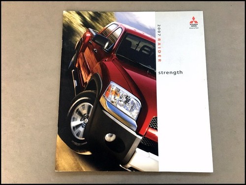 2007 mitsubishi raider - 2007,