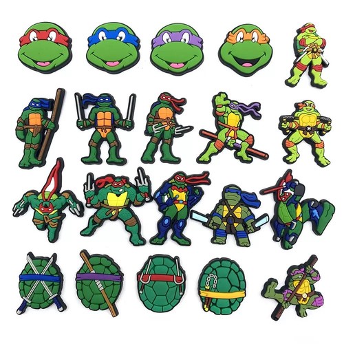 Set tmnt shoe charms - set, 20