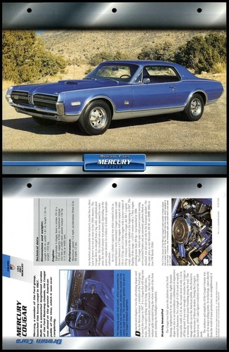 Mercury cougar 1967 - mercury,