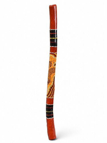 Large hand painted wooden - large,