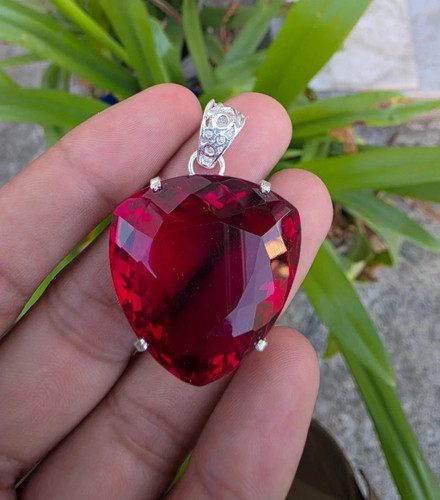 Natural red ruby - natural,