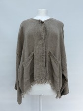 Unique & Rare Barbara Speer  Linen Top