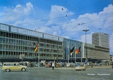 Postcard Munich Central