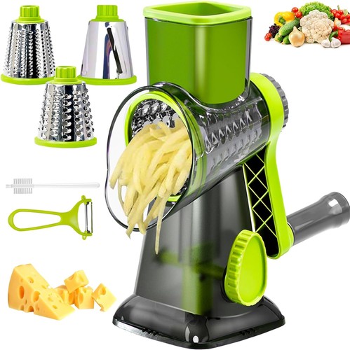 Rotary cheese grater - rotary, hand