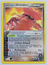 Team Magma’s Groudon 9/95 EX