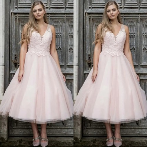 Blush pink wedding - blush, dresses