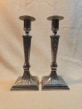 2 Signed Cast Metal Victorian