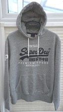 Men's XXL 2XL Superdry Grey