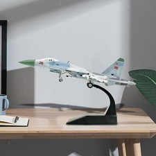 1/100 Scale SU 27 Aircraft Diecast Model Adults Gifts Collection Fighter