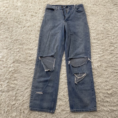 Boohoo blue ripped - blue, jeans