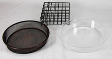 3 Bird Feeding Station Accessories - Water Tray, Fat Ball Feeder and Seed Tray