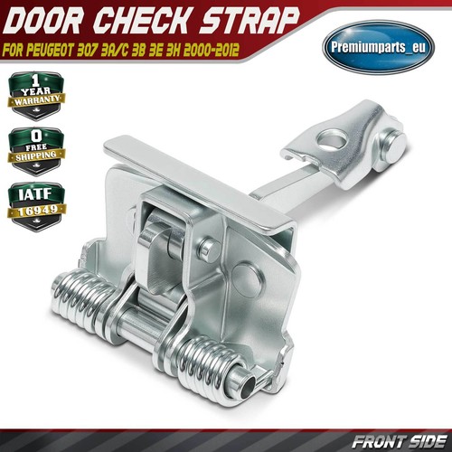 Door check strap front left - door,