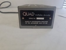 Quad 2 FM Multiplex Decoder Spares Or Repair