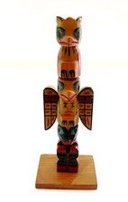 Alaskan Totem Pole 8.5" Tall