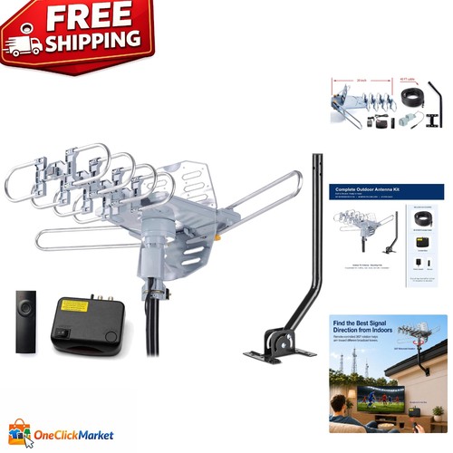 Amplified outdoor antenna - tv,