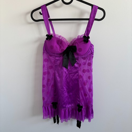Senza purple mesh - senza, babydoll