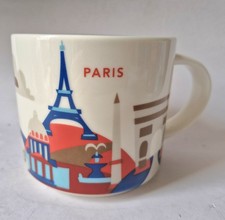 Starbucks Coffee Mug Cup  Paris You Are Here Collection 
