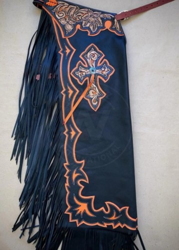 Hand tooled leather rodeo - tooled,