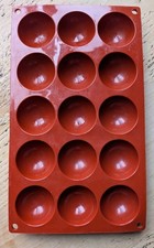 Formaflex Silicone Hemisphere Pavoni FR039 Mould Mousse Cake Inserts Half Sphere