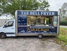 Fish and chips catering van 