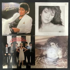 Pop Rock 16 x Vinyl Record LP Job Lot Madonna Blondie Elton Kate Bush The Police