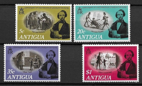 Antigua 1970 charles - 1970, dickens