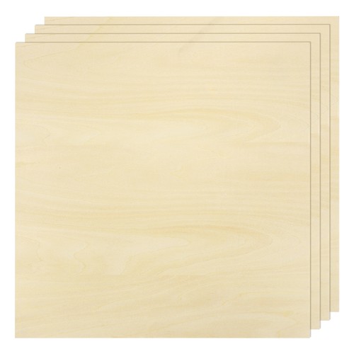4pcs basswood sheet 15 - 15", x
