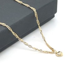 9ct Yellow Gold Ladies Heart