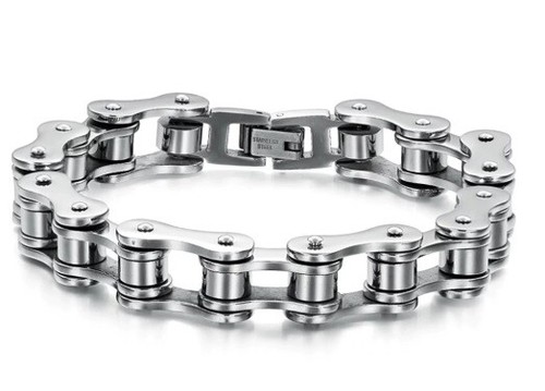 Motorcycle chain bracelet - motorcycle,