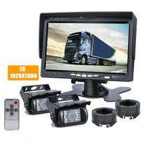 7‘’ Monitor Reversing Backup HD Camera Parking Rear View System For Rv Truck BUS
