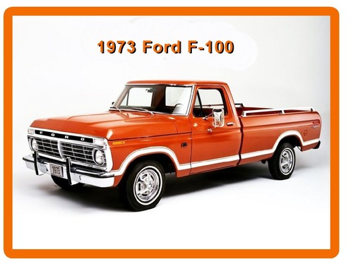 1973 ford 100 pickup - pickup, truck