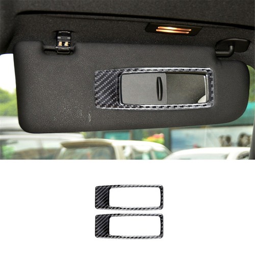 2pcs carbon fiber - carbon, sunshade