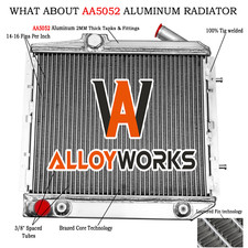 Aluminium Radiator For Renault
