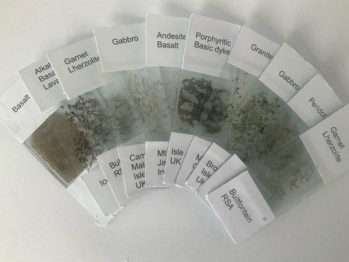 Thin sections preparation - thin,
