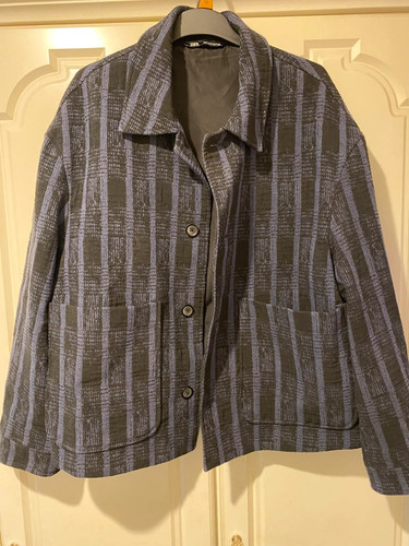 Zara man textured check - man,