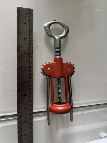 Vintage red lever style - lever,