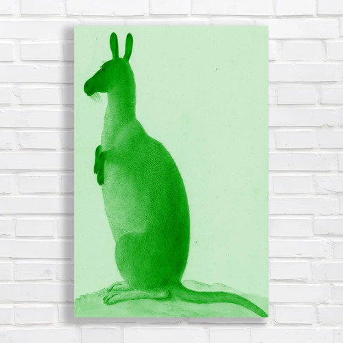 Whimsical rabbit green - whimsical,