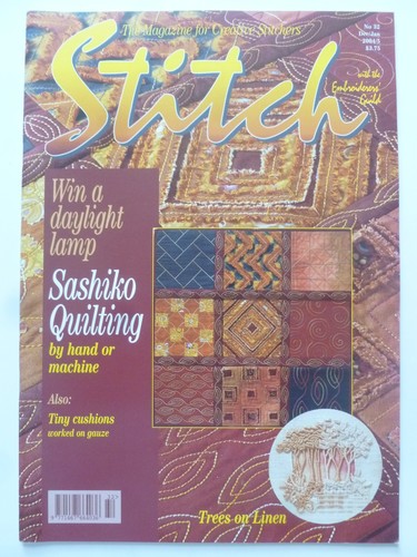 Stitch with the - stitch,
