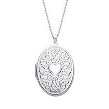 Sterling Silver Celtic Heart