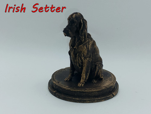 Irish setter dog bust - –, 7cm