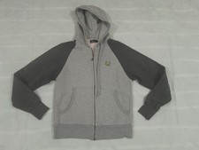 Fred Perry Hoodie Small Grey