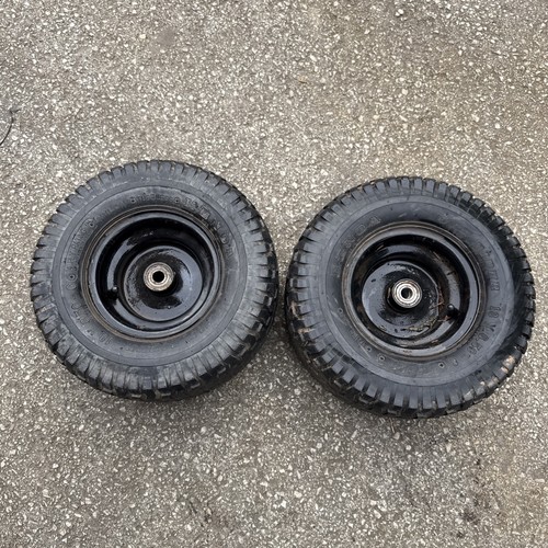 Golf buggy tyres on rims - 2,