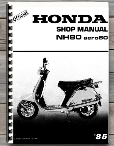 Honda nh80 aero shop - honda,