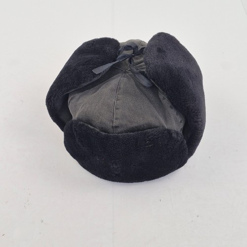 Russian military cap black - military,
