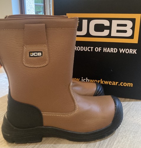 Jcb workwear rigger boot tan - jcb,