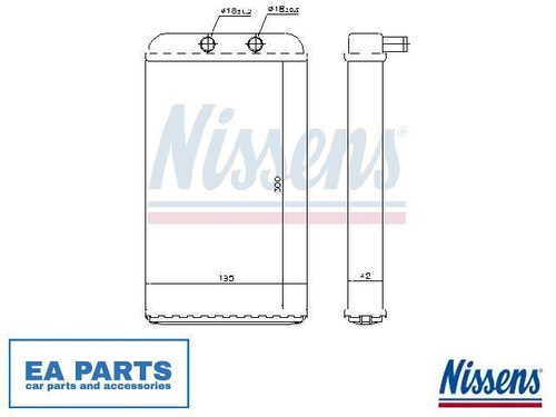 Heat exchanger interior - heat,