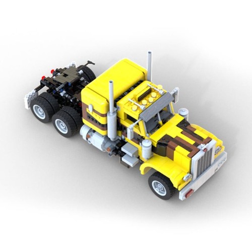 Semi trailer truck 1542 - 1542, pieces