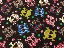 Little Darling Fabrics-Skull