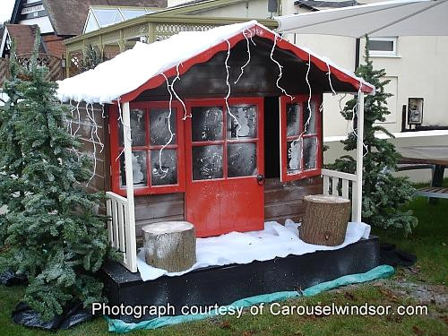 Meters roll fake snow - roll,